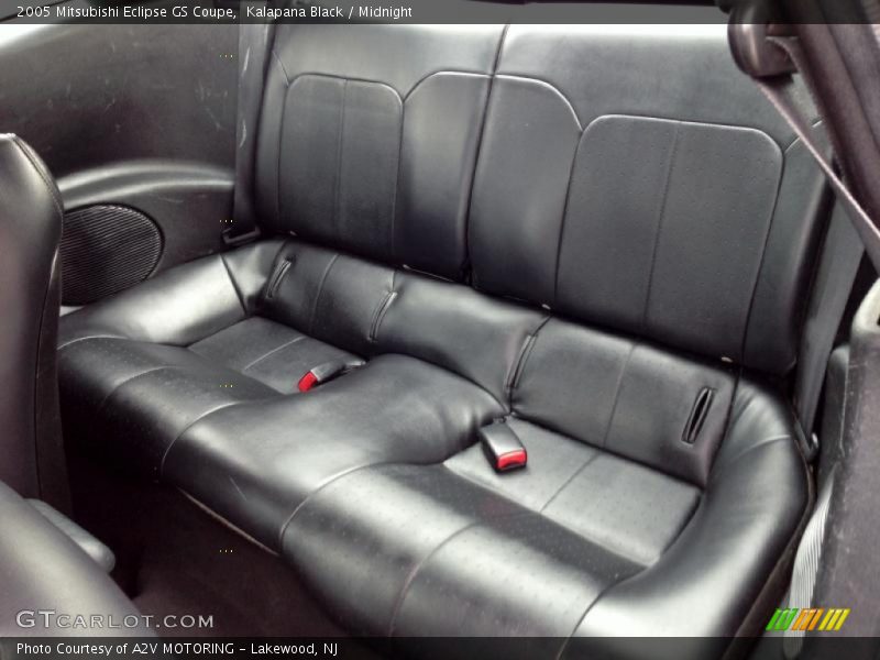 Rear Seat of 2005 Eclipse GS Coupe