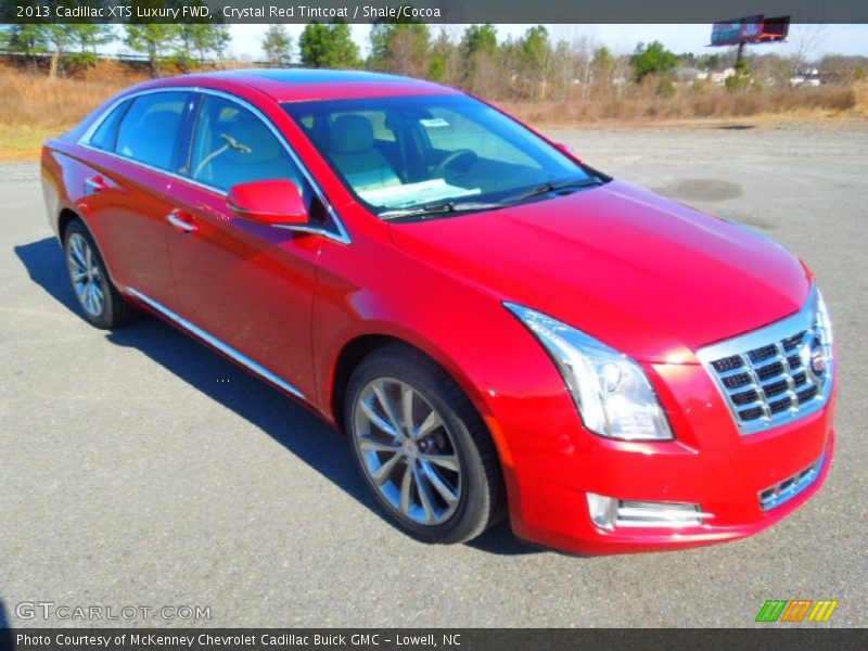 Crystal Red Tintcoat / Shale/Cocoa 2013 Cadillac XTS Luxury FWD