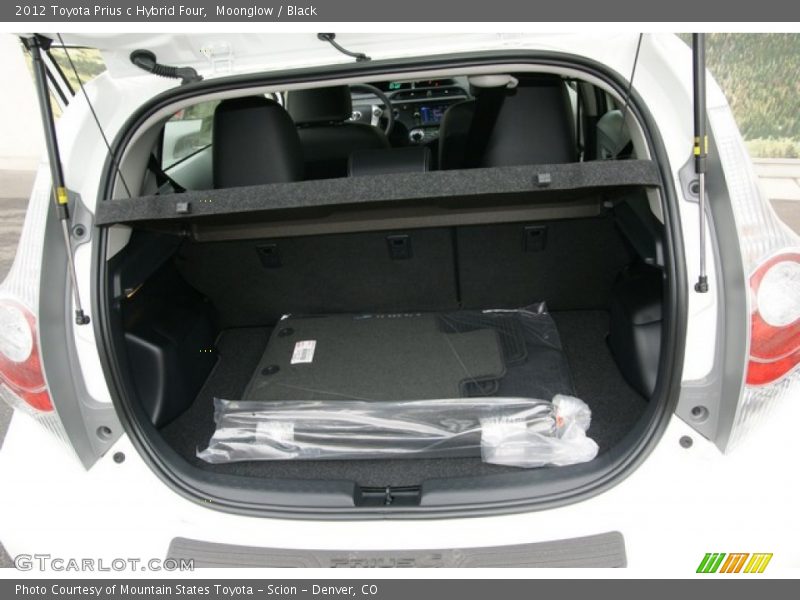 Moonglow / Black 2012 Toyota Prius c Hybrid Four