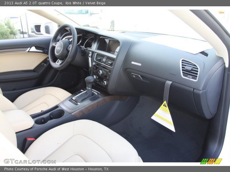  2013 A5 2.0T quattro Coupe Velvet Beige Interior