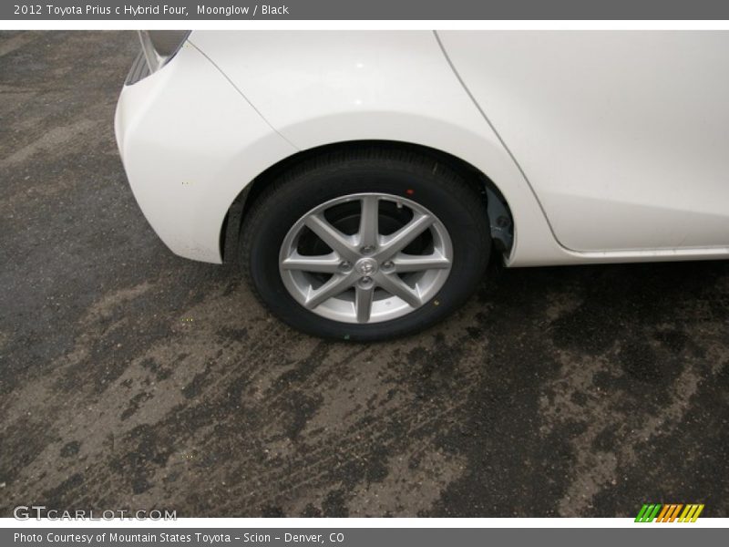 Moonglow / Black 2012 Toyota Prius c Hybrid Four