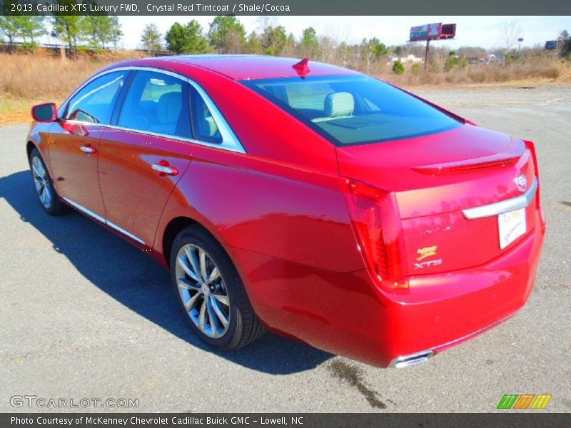 Crystal Red Tintcoat / Shale/Cocoa 2013 Cadillac XTS Luxury FWD