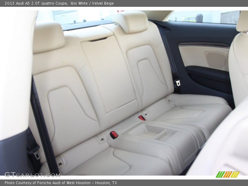Rear Seat of 2013 A5 2.0T quattro Coupe