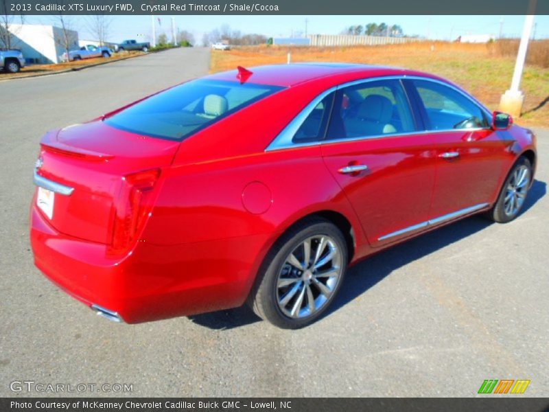 Crystal Red Tintcoat / Shale/Cocoa 2013 Cadillac XTS Luxury FWD
