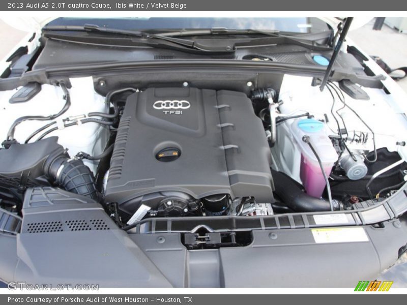  2013 A5 2.0T quattro Coupe Engine - 2.0 Liter FSI Turbocharged DOHC 16-Valve VVT 4 Cylinder