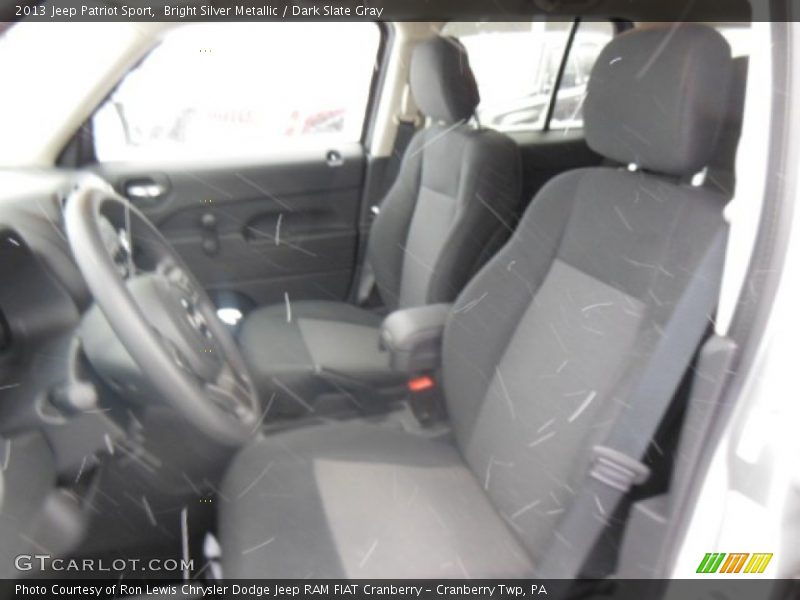 Bright Silver Metallic / Dark Slate Gray 2013 Jeep Patriot Sport
