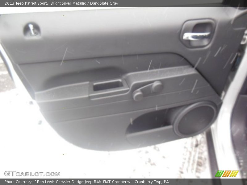 Bright Silver Metallic / Dark Slate Gray 2013 Jeep Patriot Sport