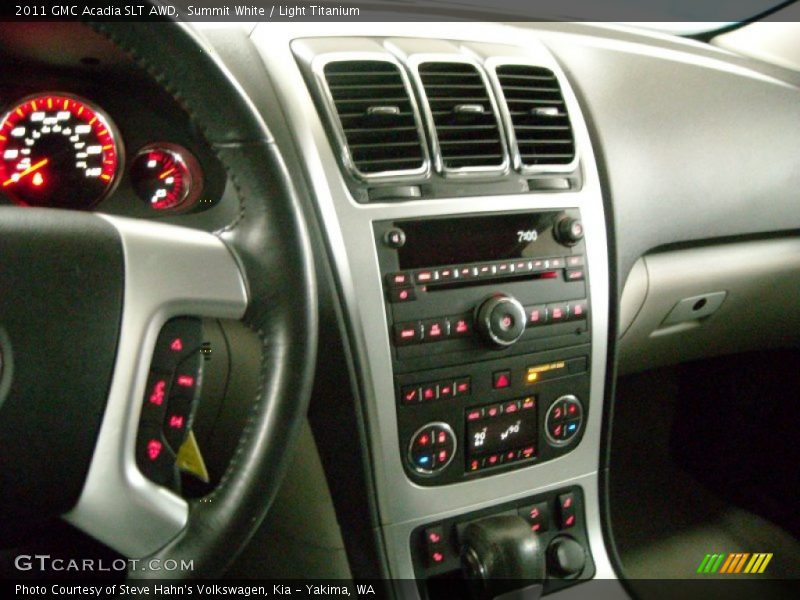 Summit White / Light Titanium 2011 GMC Acadia SLT AWD