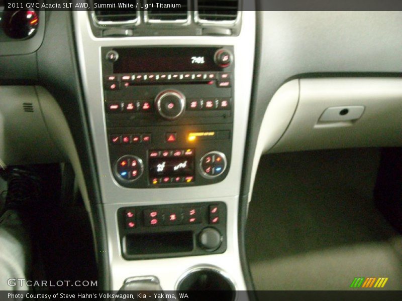 Summit White / Light Titanium 2011 GMC Acadia SLT AWD