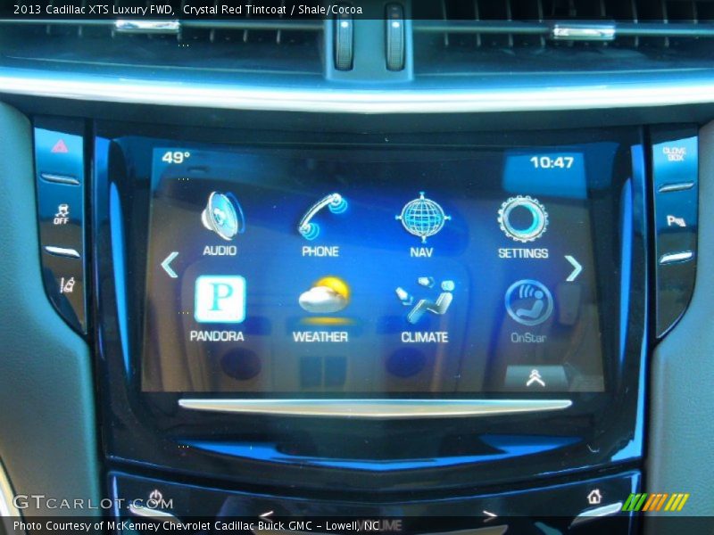 Crystal Red Tintcoat / Shale/Cocoa 2013 Cadillac XTS Luxury FWD
