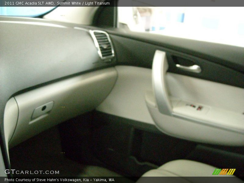 Summit White / Light Titanium 2011 GMC Acadia SLT AWD