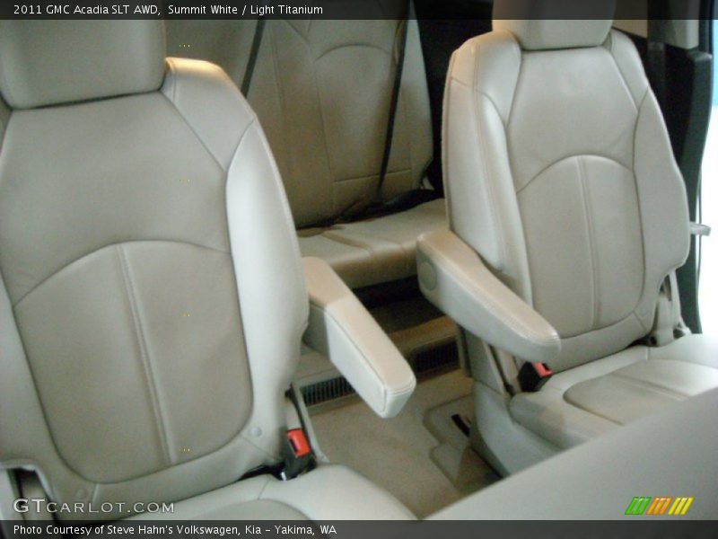 Summit White / Light Titanium 2011 GMC Acadia SLT AWD