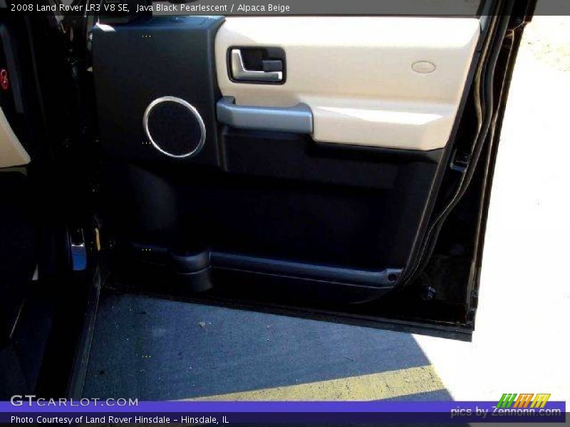 Java Black Pearlescent / Alpaca Beige 2008 Land Rover LR3 V8 SE