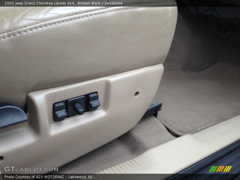 Controls of 2003 Grand Cherokee Laredo 4x4