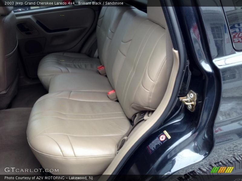 Rear Seat of 2003 Grand Cherokee Laredo 4x4