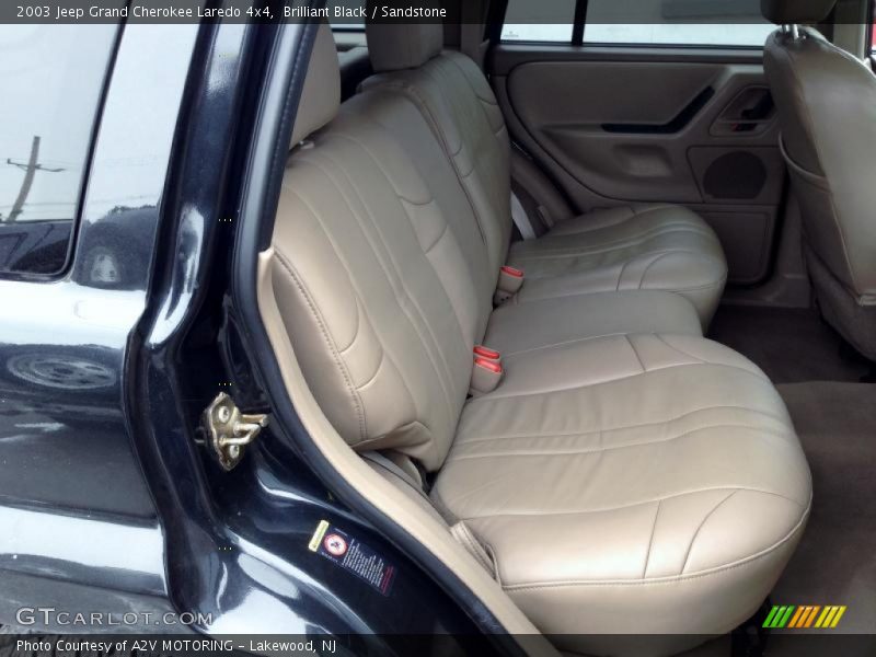 Rear Seat of 2003 Grand Cherokee Laredo 4x4