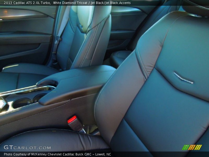White Diamond Tricoat / Jet Black/Jet Black Accents 2013 Cadillac ATS 2.0L Turbo