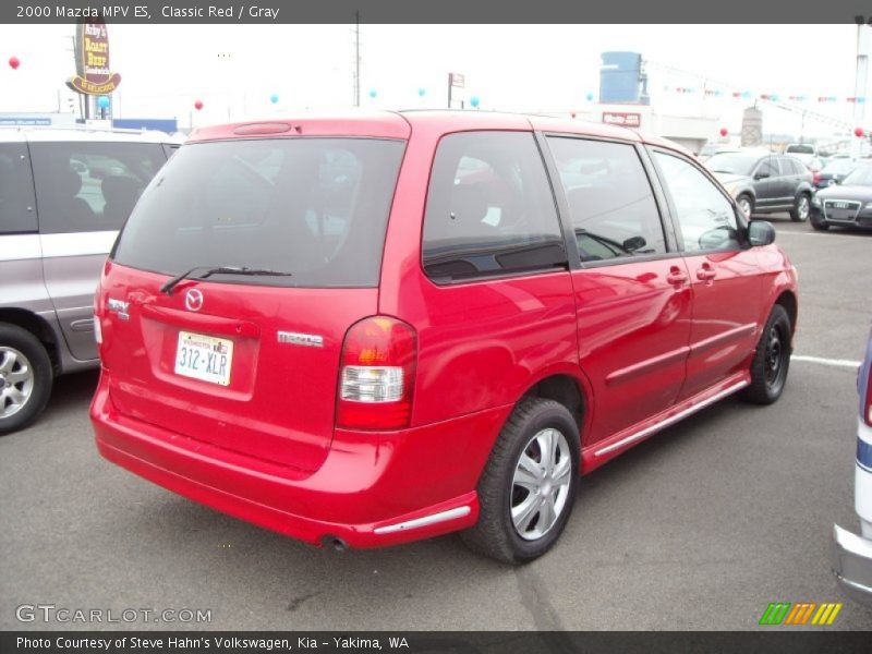 Classic Red / Gray 2000 Mazda MPV ES