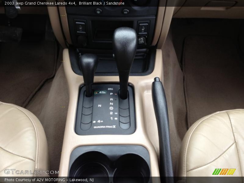  2003 Grand Cherokee Laredo 4x4 5 Speed Automatic Shifter