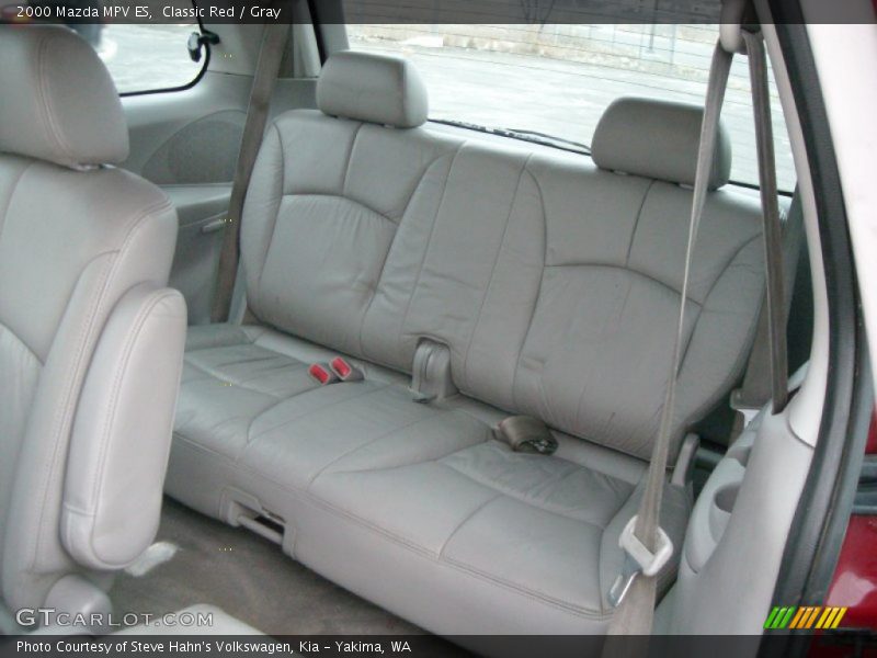 Rear Seat of 2000 MPV ES