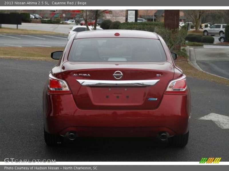 Cayenne Red / Beige 2013 Nissan Altima 2.5 SL