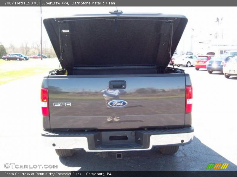 Dark Stone Metallic / Tan 2007 Ford F150 XLT SuperCrew 4x4