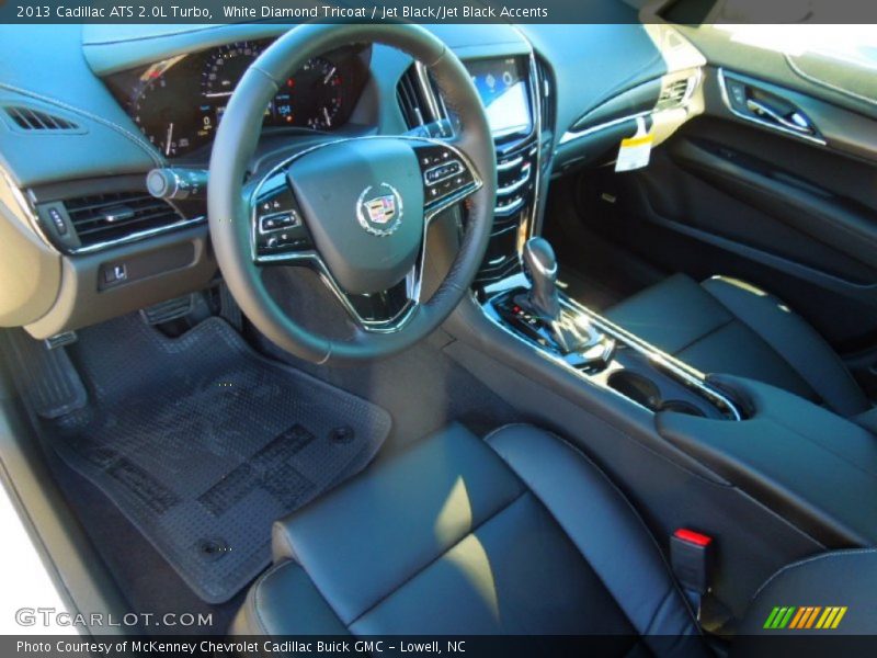 Jet Black/Jet Black Accents Interior - 2013 ATS 2.0L Turbo 