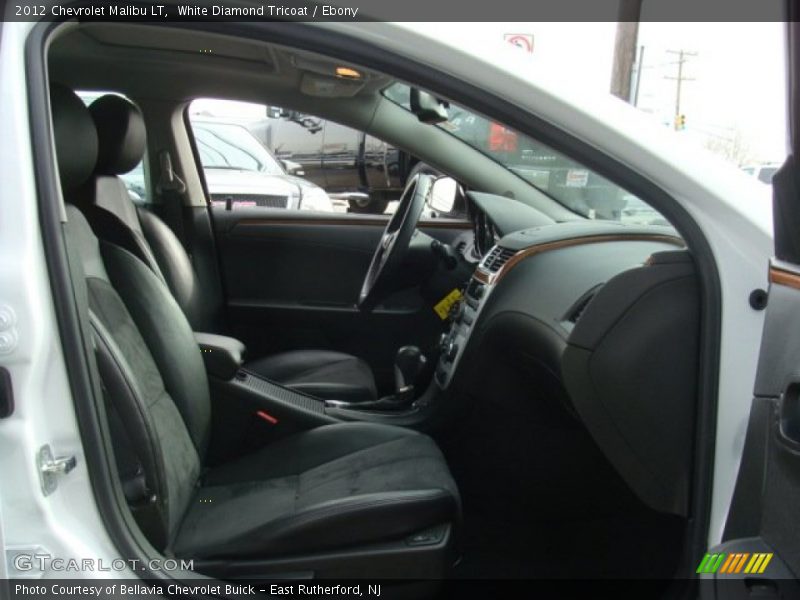 White Diamond Tricoat / Ebony 2012 Chevrolet Malibu LT