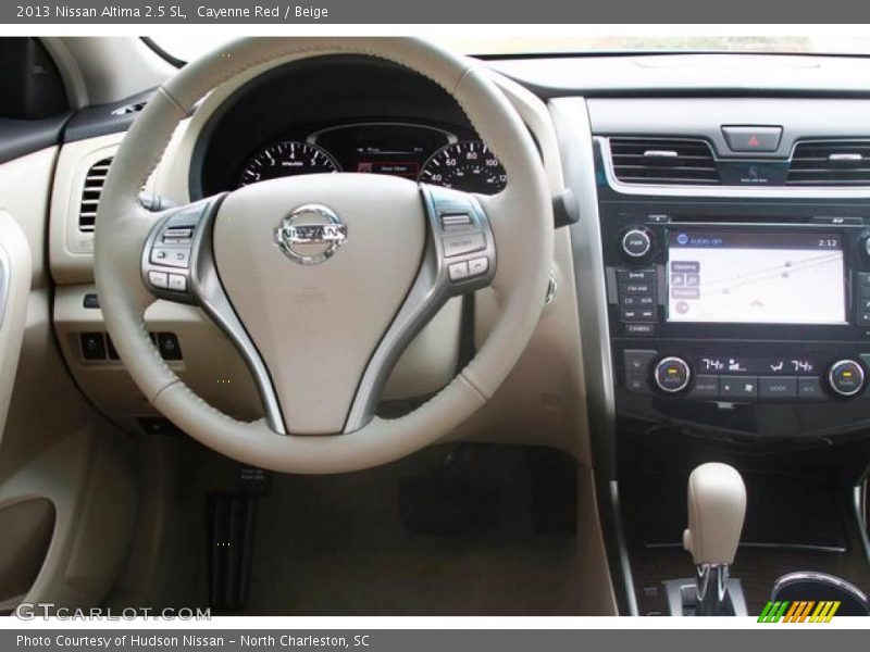 Cayenne Red / Beige 2013 Nissan Altima 2.5 SL