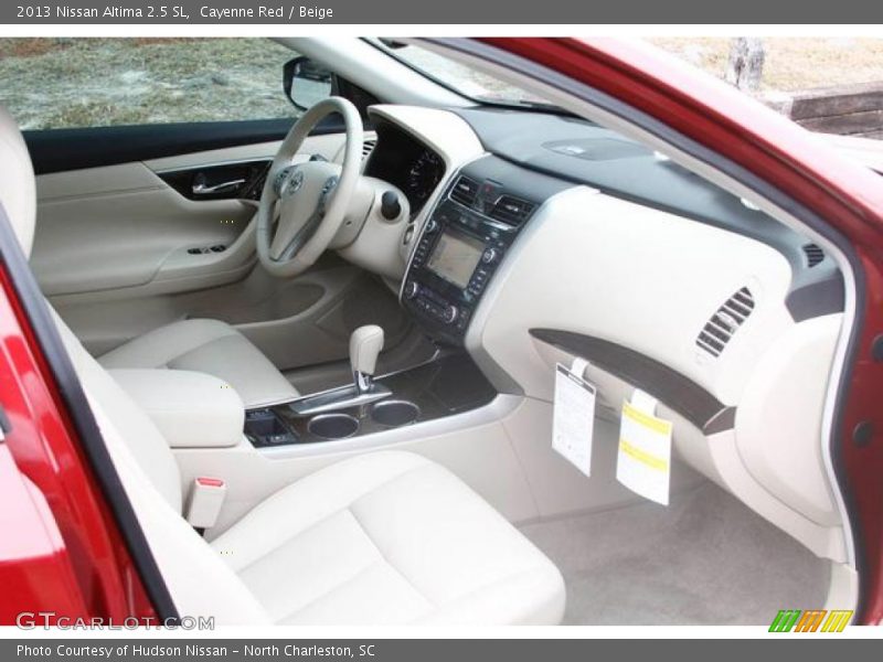 Cayenne Red / Beige 2013 Nissan Altima 2.5 SL