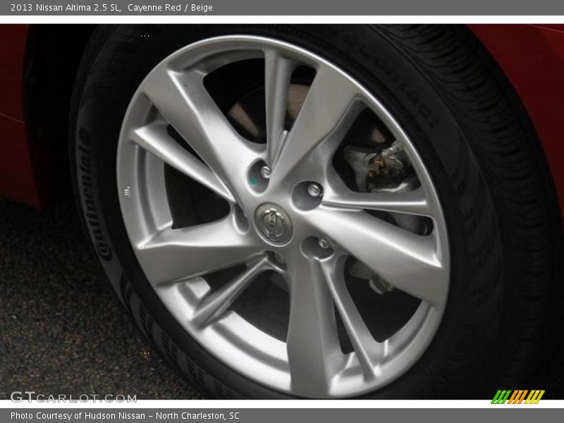 Cayenne Red / Beige 2013 Nissan Altima 2.5 SL