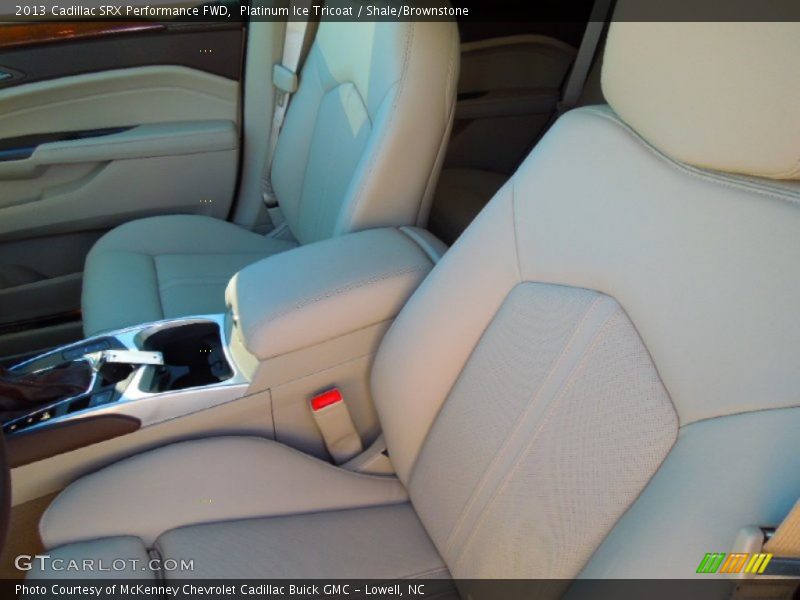Platinum Ice Tricoat / Shale/Brownstone 2013 Cadillac SRX Performance FWD