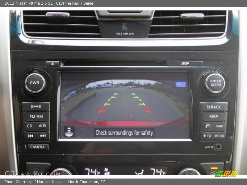 Cayenne Red / Beige 2013 Nissan Altima 2.5 SL