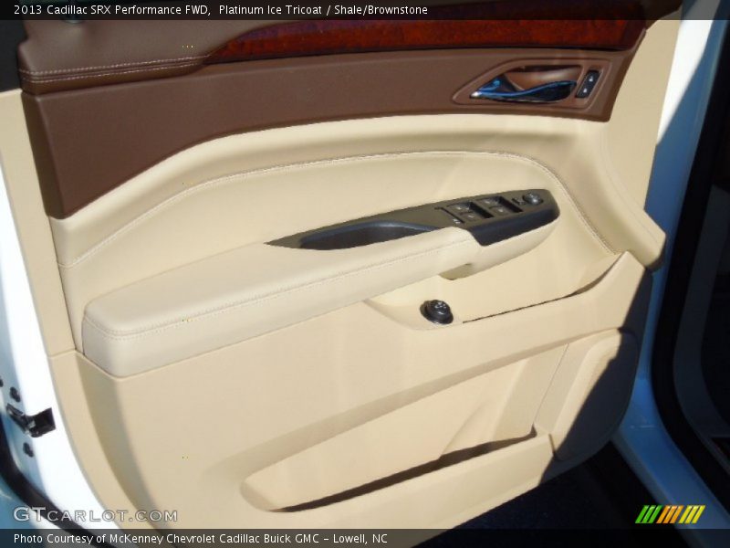 Platinum Ice Tricoat / Shale/Brownstone 2013 Cadillac SRX Performance FWD