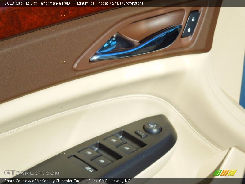 Platinum Ice Tricoat / Shale/Brownstone 2013 Cadillac SRX Performance FWD