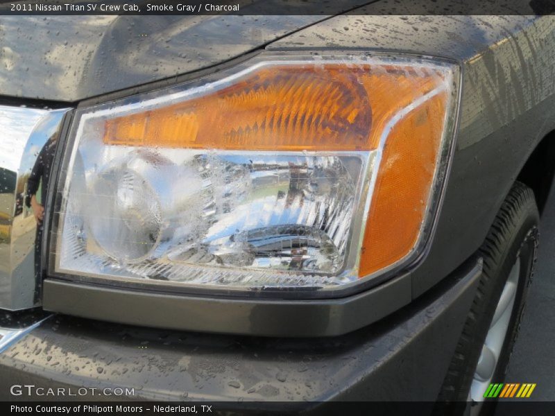Smoke Gray / Charcoal 2011 Nissan Titan SV Crew Cab