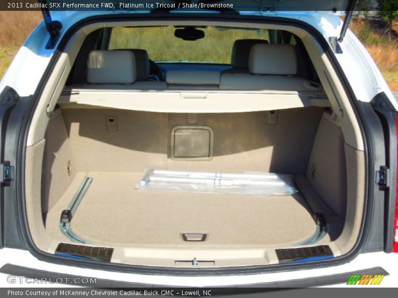 Platinum Ice Tricoat / Shale/Brownstone 2013 Cadillac SRX Performance FWD