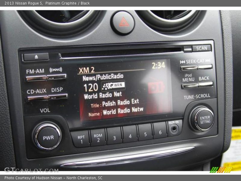 Platinum Graphite / Black 2013 Nissan Rogue S