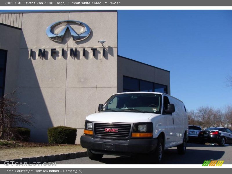 Summit White / Medium Pewter 2005 GMC Savana Van 2500 Cargo