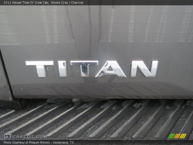 Smoke Gray / Charcoal 2011 Nissan Titan SV Crew Cab