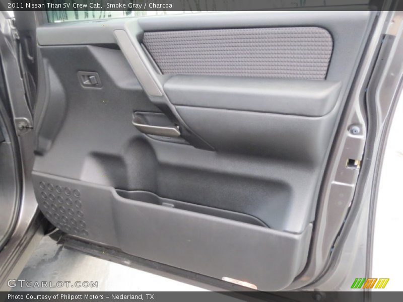 Smoke Gray / Charcoal 2011 Nissan Titan SV Crew Cab