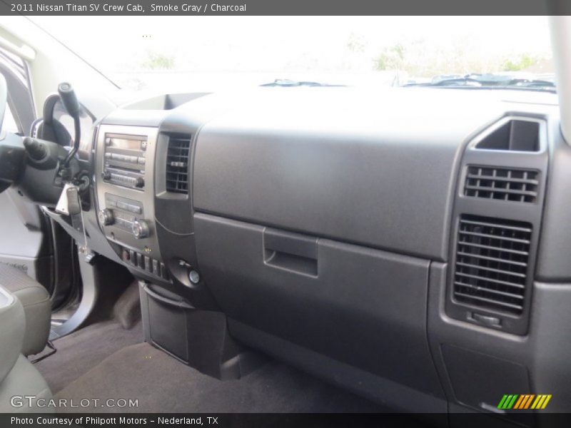 Smoke Gray / Charcoal 2011 Nissan Titan SV Crew Cab