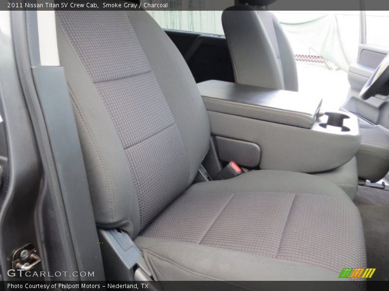 Smoke Gray / Charcoal 2011 Nissan Titan SV Crew Cab