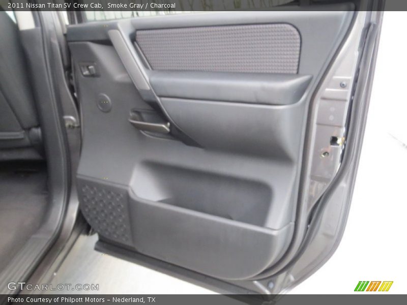 Smoke Gray / Charcoal 2011 Nissan Titan SV Crew Cab