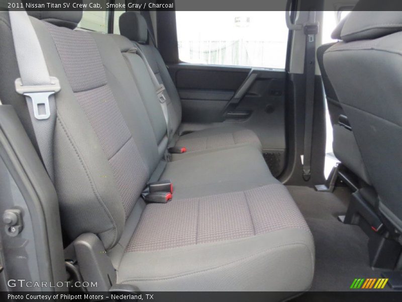 Smoke Gray / Charcoal 2011 Nissan Titan SV Crew Cab