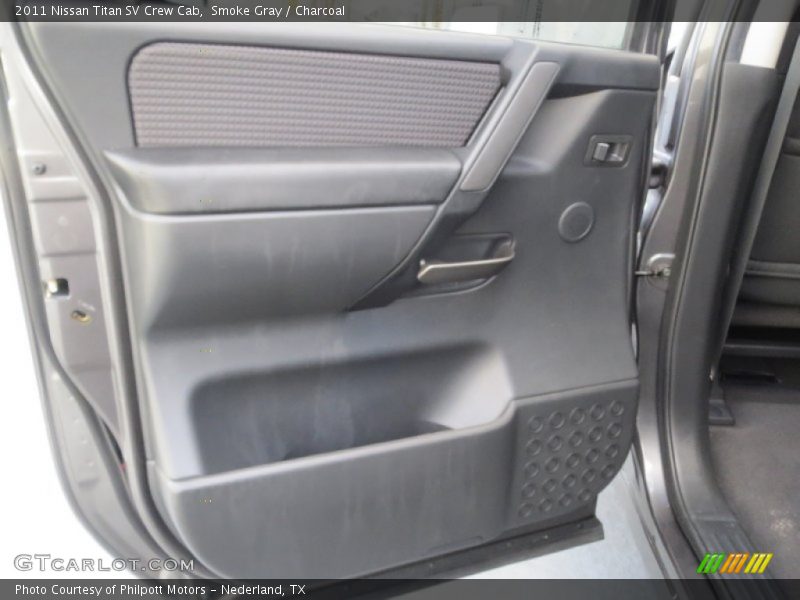 Smoke Gray / Charcoal 2011 Nissan Titan SV Crew Cab