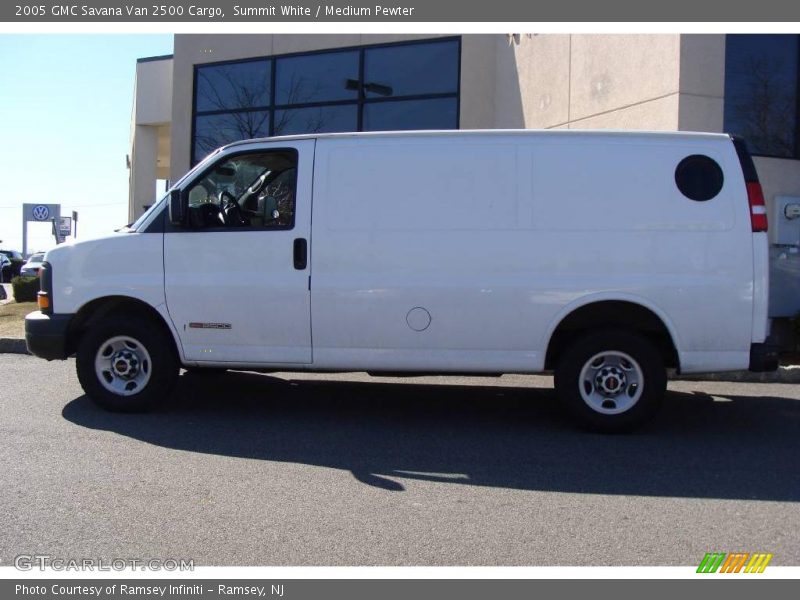 Summit White / Medium Pewter 2005 GMC Savana Van 2500 Cargo