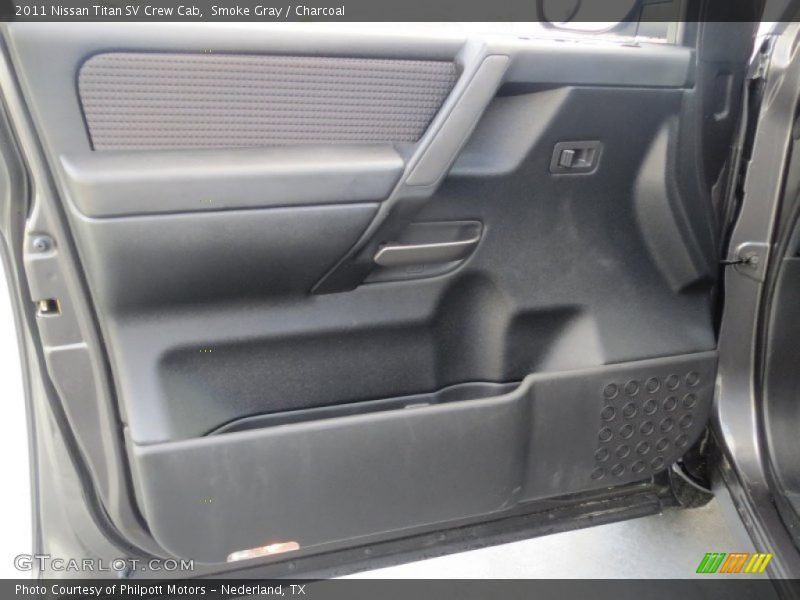 Smoke Gray / Charcoal 2011 Nissan Titan SV Crew Cab