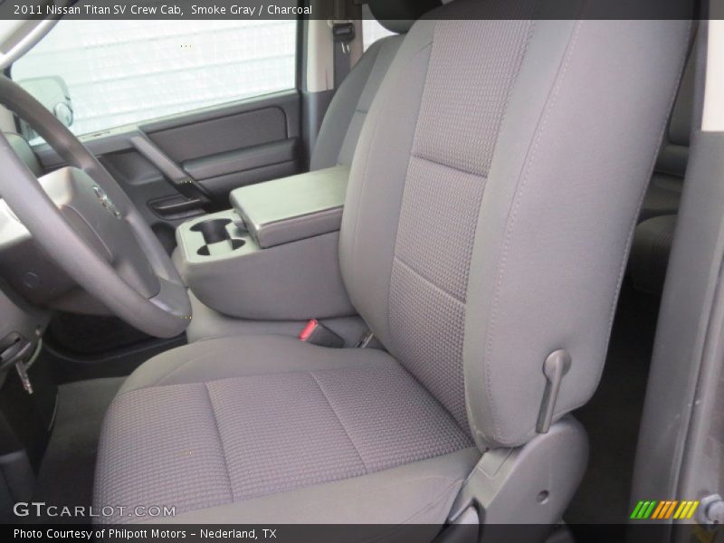 Smoke Gray / Charcoal 2011 Nissan Titan SV Crew Cab