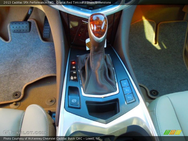 Crystal Red Tintcoat / Shale/Brownstone 2013 Cadillac SRX Performance FWD